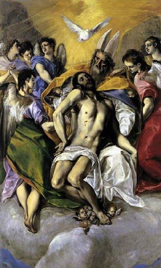 El Greco The Trinity Norge oil painting art